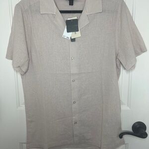Magaschoni Man Linen Blend Shirt